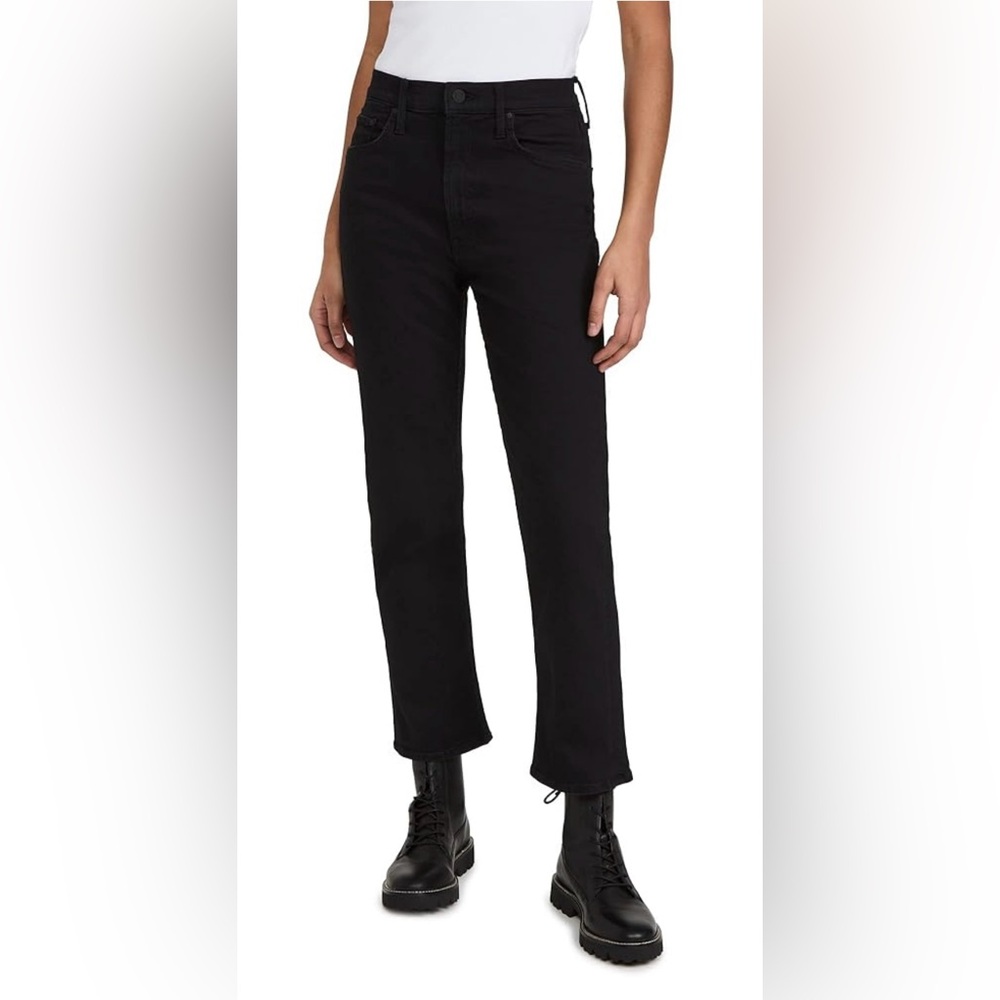 MOTHER High Waisted Rider Ankle Jeans
